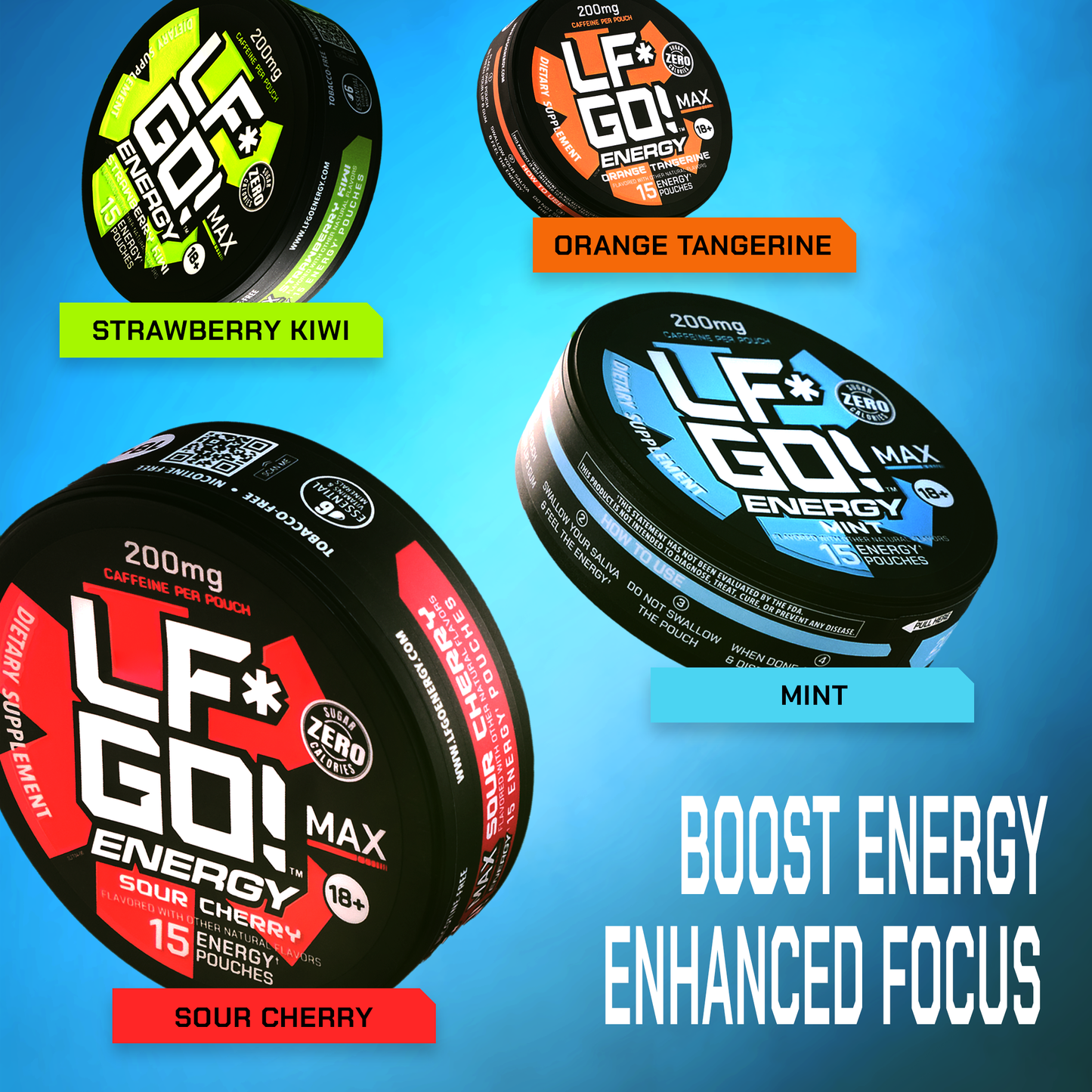 4 FLAVOR BUNDLE ENERGY POUCHES