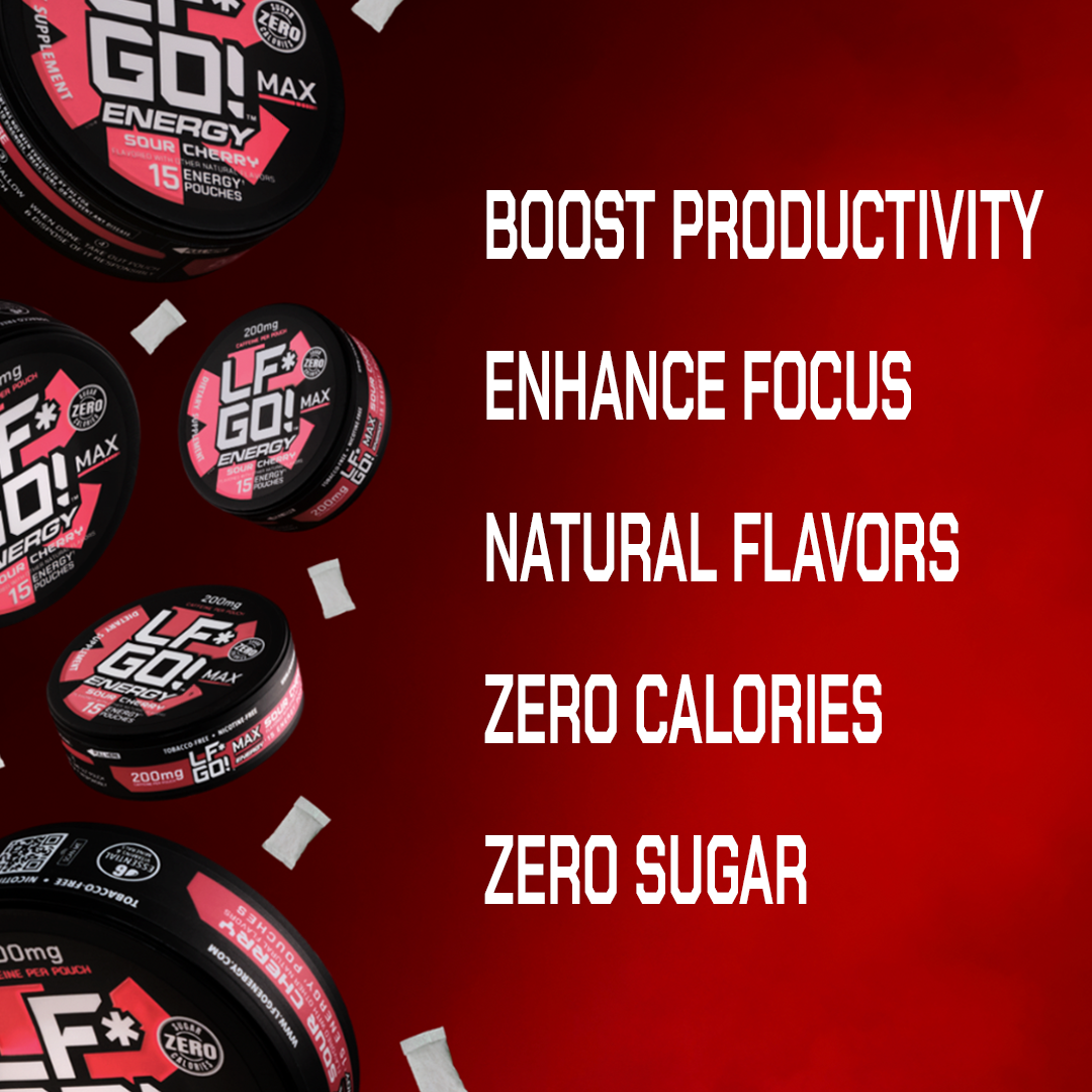 SOUR CHERRY ENERGY POUCHES