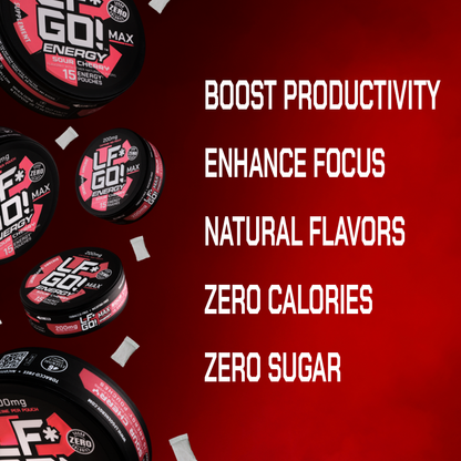 SOUR CHERRY ENERGY POUCHES