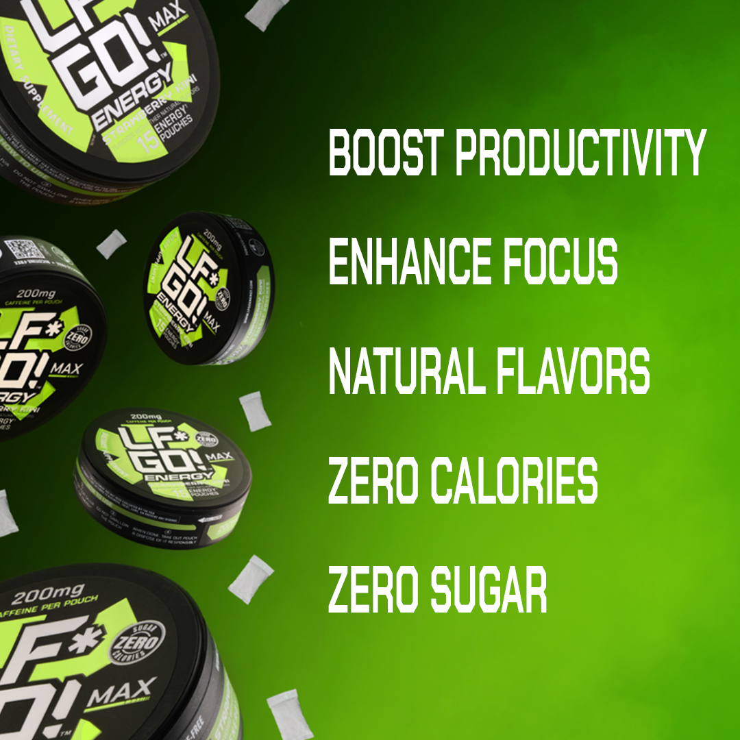 STRAWBERRY KIWI ENERGY POUCHES